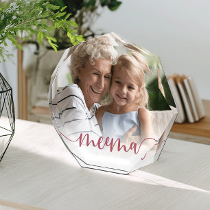 Meema   Grandma Script Overlay Photo Block