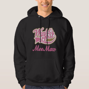Meemaw Gift Pink Hoodie