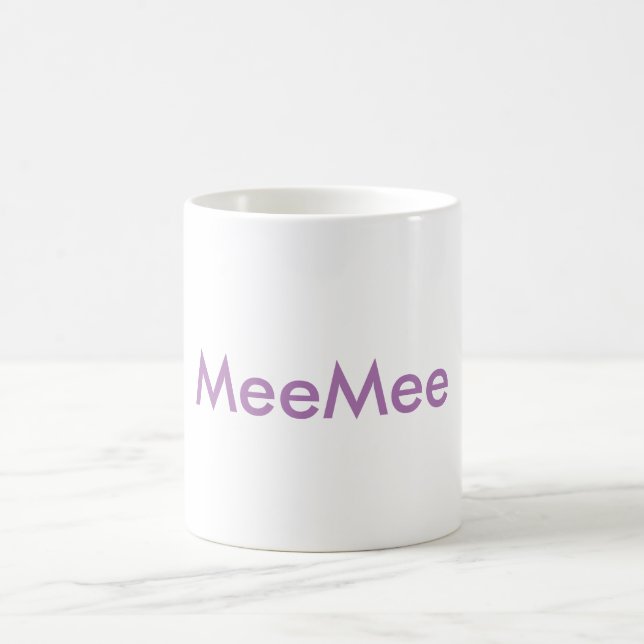 "MeeMee" Coffee Mug (Center)