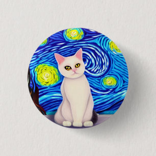 Meeow! 3 Cm Round Badge