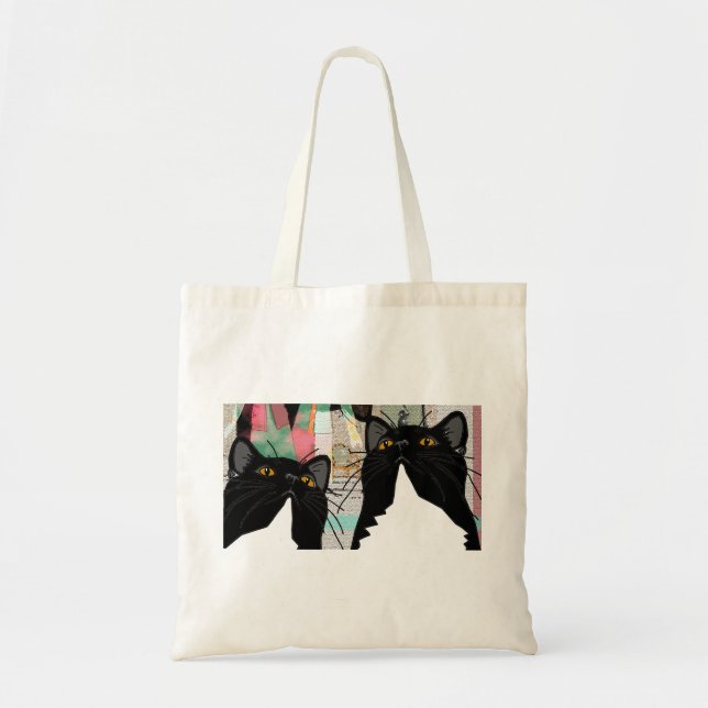 Meeow x2! Tote Bag (Front)