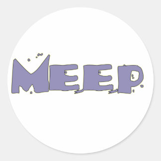 Meep Sticker