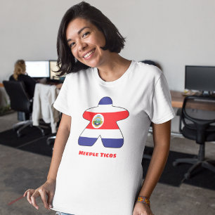 Meeple Ticos (Costa Rica) Womens Shirt