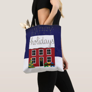 Meeples Home for the Holidays Tote Bag