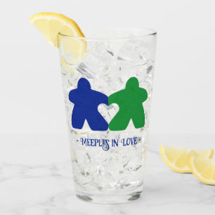 Meeples in Love, Blue & Green Tumbler