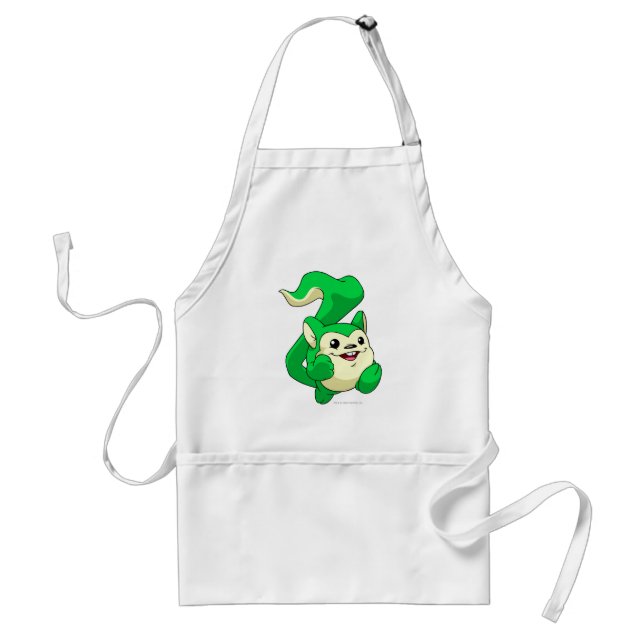 Meerca Green Standard Apron (Front)