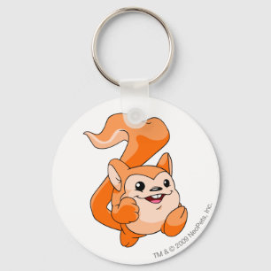 Meerca Orange Key Ring