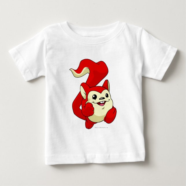 Meerca Red Baby T-Shirt (Front)