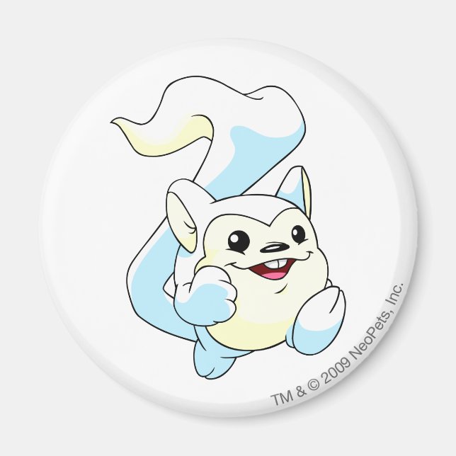 Meerca White Magnet (Front)