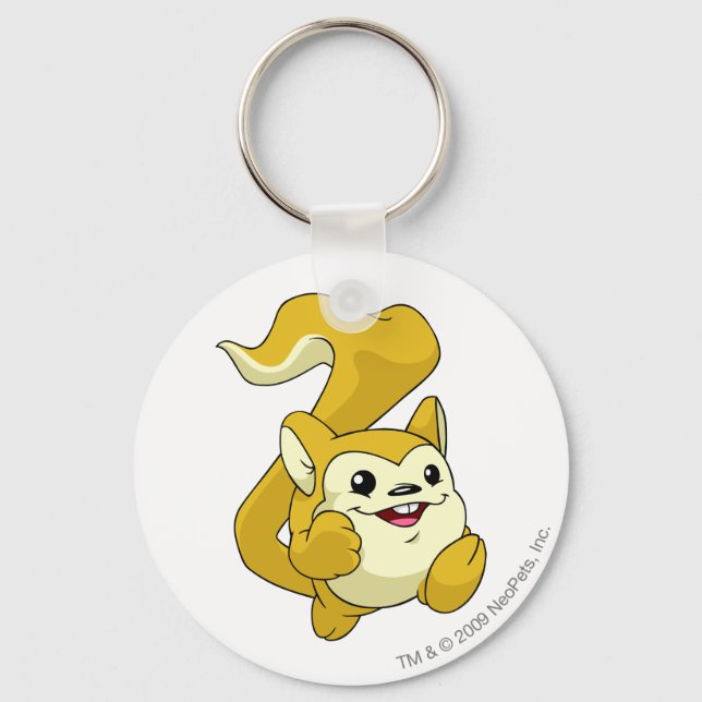 Meerca Yellow Key Ring (Front)