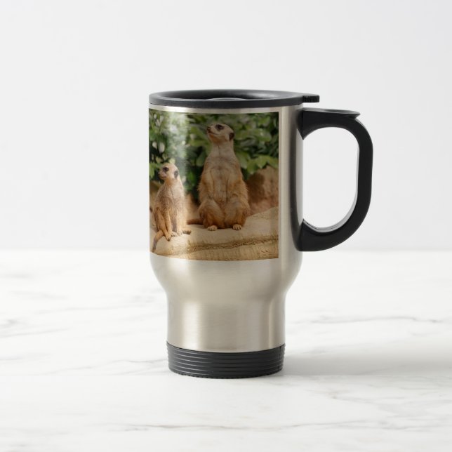 Meerkat 009 travel mug (Right)
