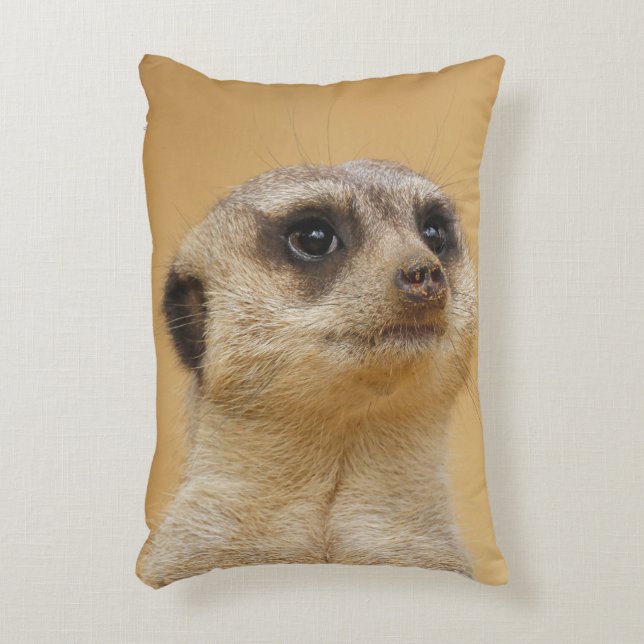 Meerkat 020 decorative cushion (Front(Vertical))