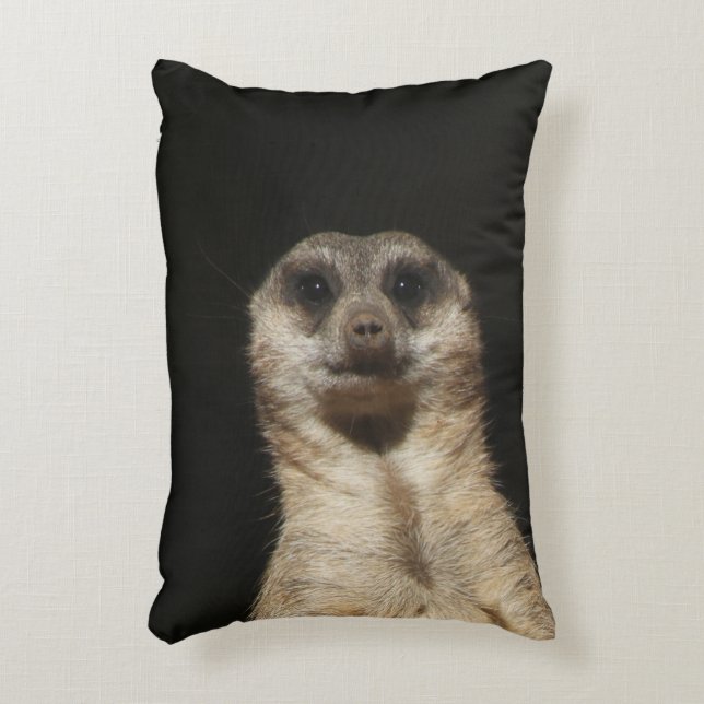 Meerkat 040 decorative cushion (Front(Vertical))