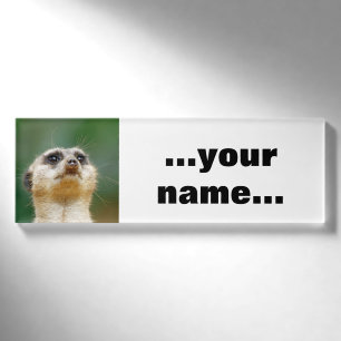 Meerkat 051 name tag