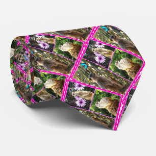 Meerkat Abstract Art, Neck Tie
