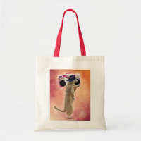 Meerkat and Boom Box