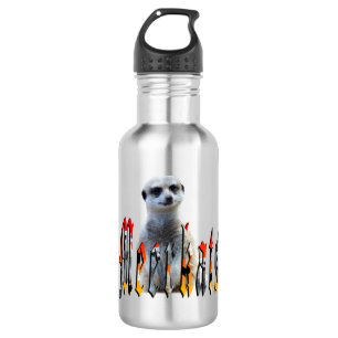 Meerkat And Logo, 532 Ml Water Bottle
