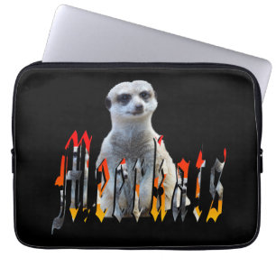 Meerkat And Meerkat Logo, Laptop Sleeve