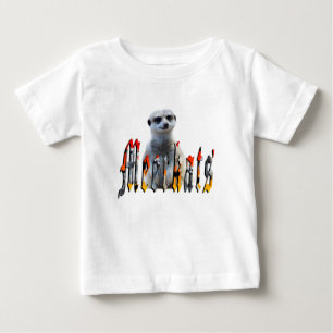 Meerkat And Meerkats Picture Logo, Baby T-Shirt