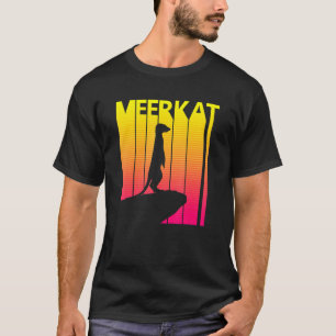 Meerkat Animal Retro Costume T-Shirt
