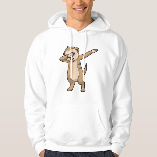 Meerkat as Hip Hop Dance Dab Hoodie (Front)