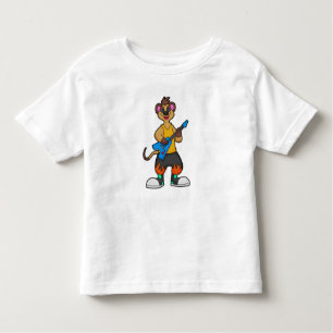 Meerkat as Musician with Guitar Toddler T-Shirt