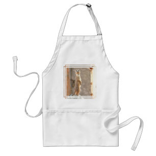 Meerkat at Attention Apron