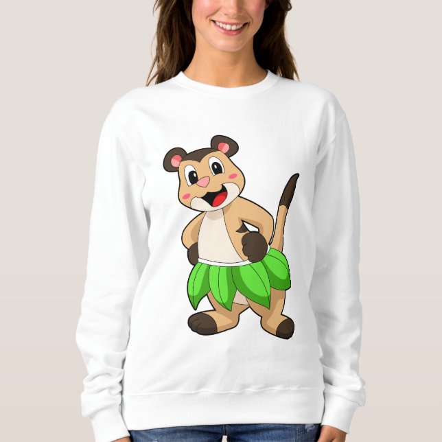 Meerkat at Ballet Dance Sweatshirt (Front)