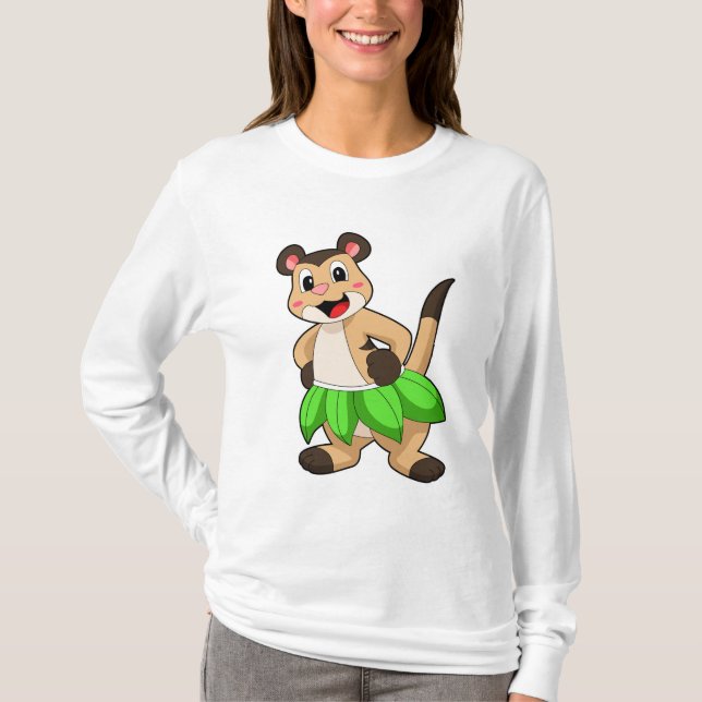 Meerkat at Ballet Dance T-Shirt (Front)