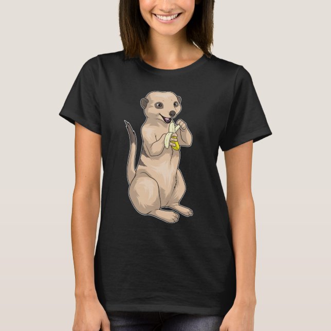 Meerkat Banana T-Shirt (Front)