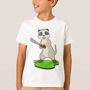 Meerkat Baseball Baseball bat T-Shirt