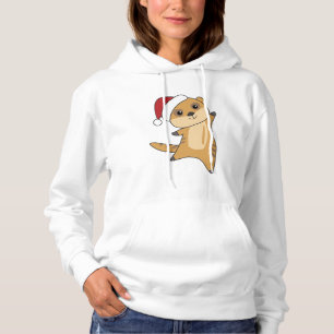 Meerkat Christmas Snow Winter Animals Hoodie
