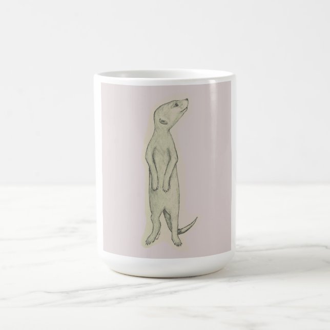 Meerkat, coffee mug, tea, latte, home, kitchen coffee mug (Center)