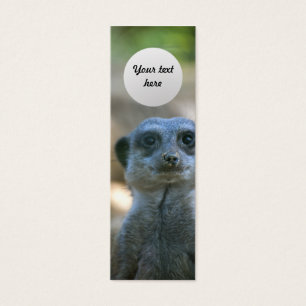 Meerkat Custom Bookmark