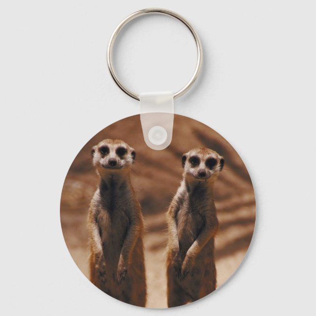 Meerkat Duo Key Ring (Front)