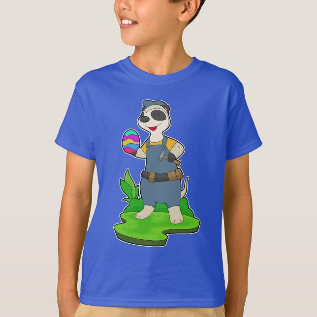 Meerkat Easter Carpenter T-Shirt (Front)