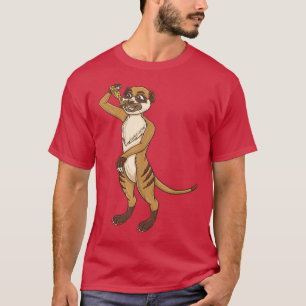 Meerkat Eating Pizza 9232205 T-Shirt