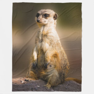 MEERKAT FLEECE BLANKET