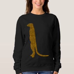 Meerkat For Women Girl Mierkat Animal Lover Sweatshirt