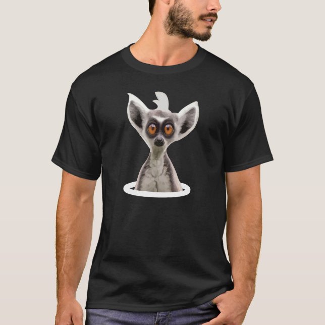 Meerkat Fun Motif Pet Friend Retro T-Shirt (Front)