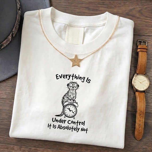 Meerkat Humour Funny Quote Graphic Tee (Creator Uploaded)
