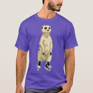 Meerkat Inline skating Roller skates T-Shirt