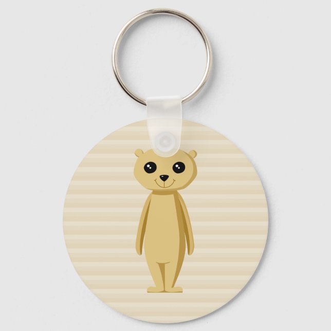 Meerkat. Key Ring (Front)