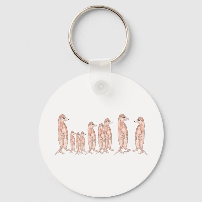 Meerkat Keychain (Front)