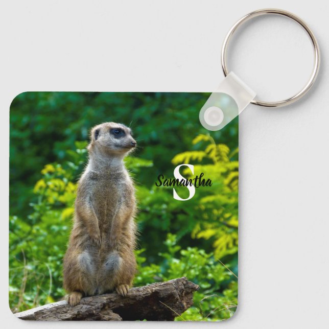Meerkat Keyring (Back)