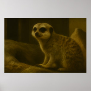 Meerkat Majesty Poster