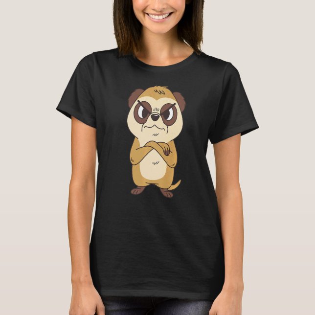 Meerkat Manguster T-Shirt (Front)