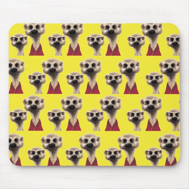 Meerkat Mouse matt Pad (Front)