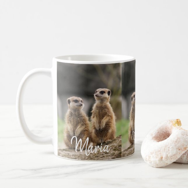Meerkat Mug (With Donut)