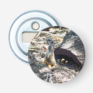 Meerkat Mum With Her Kids, Bottle Opener